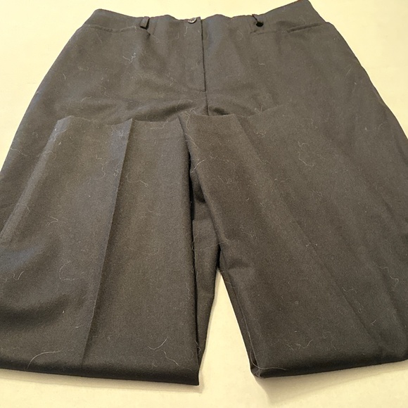 Talbots Pants - Talbots Black Wool Pants Straight Leg size 12